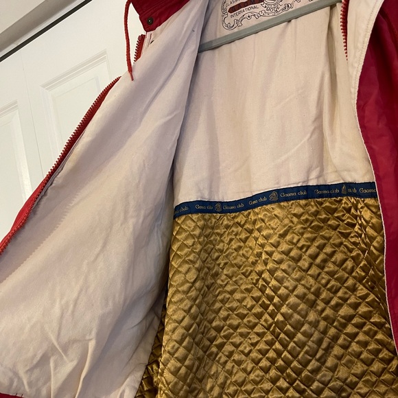 Rare Vintage Gaoma Outdoor Lightweight Red Jacket with Crest Size XL - Picture 5 of 9